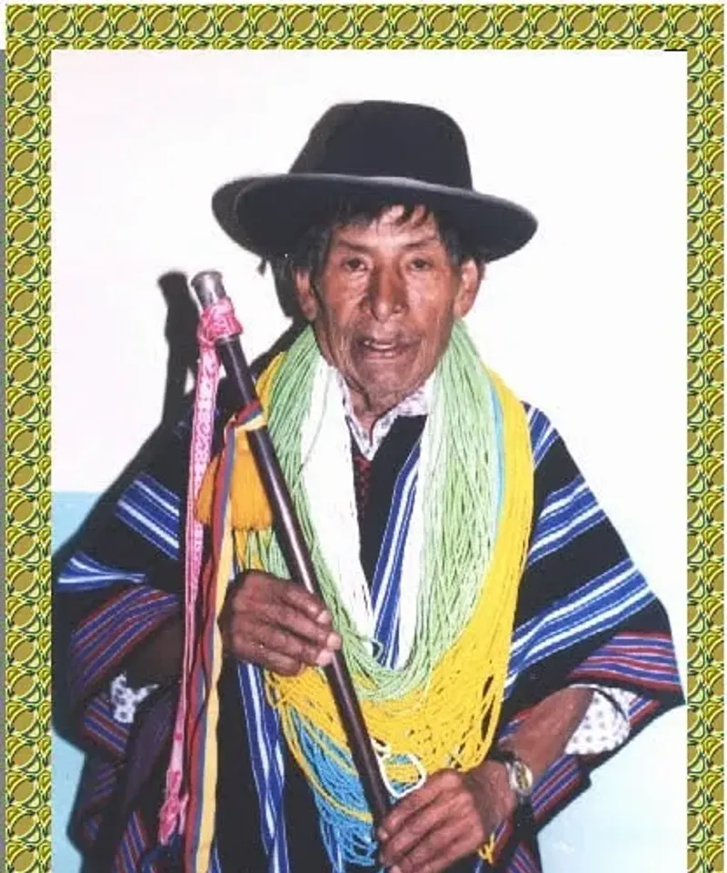 Retrato del Maestro Rubén vidente y guía espiritual
